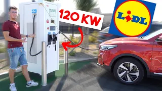 Que valent les bornes de recharge LIDL ?