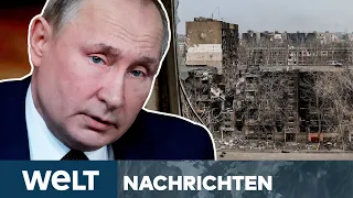 KRIEG IN DER UKRAINE: Putins Großangriff hat begonnen – Druck auf Scholz wächst | WELT Nachtstream