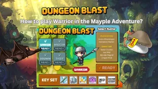 [Chronos] Maplestory Mayple Adventure in the Most Efficient way guide UNDER 10 MINUTES! Warrior POV