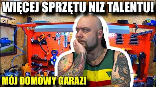 Więcej SPRZĘTU niż TALENTU ! Czyli mój domowy garaż od Kuchni. Jak zacząć przygodę z mechaniką!