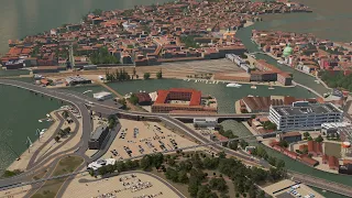 600 + Hours building Venice 1:1 in Cities Skylines | Europe 62