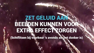 Vuurwerk oefening voor Chihuahua's