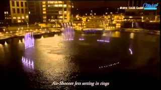 OASE | Fountain Technology - Effects - Air shooter Effects in rings