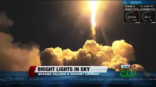 Tucsonans see bright lights in sky