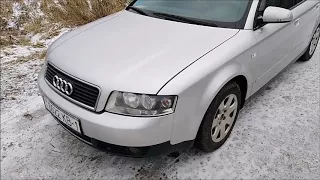 Обзор AUDI А4 B6 1,9 TDI