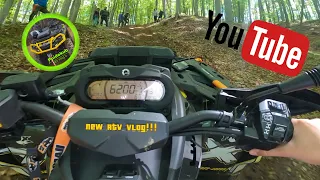 ❌Atv vlog la Vulturesti(la un pas de răsturnare; tobă nouă)❌