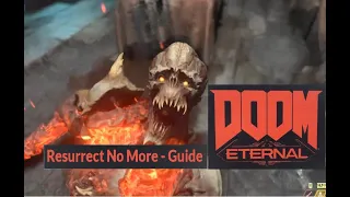 Doom Eternal - Resurrect No More - Left Side Glory Kill on Archvile