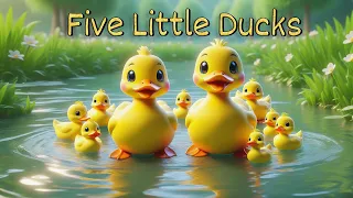 Five Little Ducks | Kids Nursery Rhymes | GopalaKidz