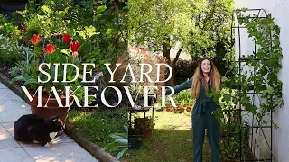 SIDE GARDEN MAKEOVER : Rose Training, New Compost Area & Satisfying Clean ✨💪🪚