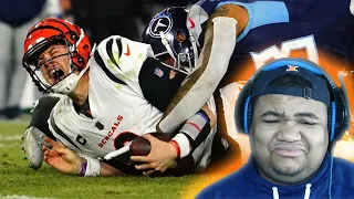 GET BURROW AN O-LINE ASAP!!! BENGALS VS TITANS DIVISIONAL ROUND REACTION