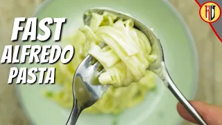 Easy Cottage Cheese Tagliatelle Alfredo