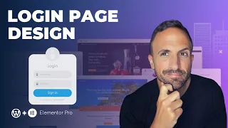 How to improve Login Page design with WordPress & Elementor Pro