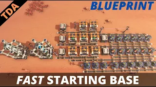 Early Game STARTING BASE - BLUEPRINT highlight #1 - Dyson Sphere Program