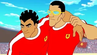 Supa Strikas Full Episode Compilation | Blasts From The Past | Soccer Cartoons for Kids