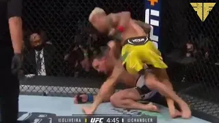 Charles Oliveira vs Michael Chandler Full Fight Video Highlights | UFC 261 Watch Along