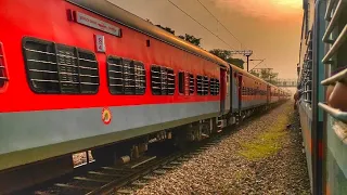 12538 Bapudham Express || Prayagraj Rambag - Muzaffarpur !!!