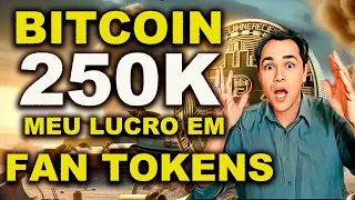 Bitcoin - Fan Tokens - Análise e Projeções #fantokens #bitcoin #binance #polygon