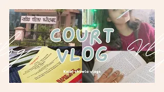 Court vlog| a day in life of an judiciary aspirant|Study with court practice#viral #study#motivation