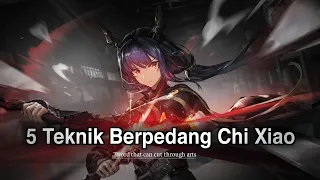 5 Tingkatan Teknik Berpedang Chi Xiao - Arknights Lore