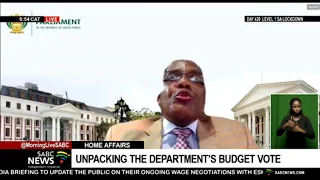 Home Affairs | Minister Motsoaledi unpacks his department's budget vote