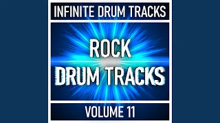 Hard Rock Metal Drum Track 100 BPM Rock Drum Beat (Track ID-190)