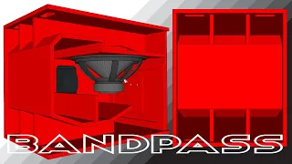DIY Speaker Box Plan 1x18" | Bandpass Subwoofer