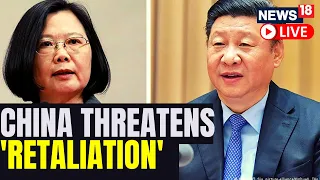 China Responds To US Visit Of Taiwan's President Tsai Ing-wen | China Taiwan News LIVE | News18