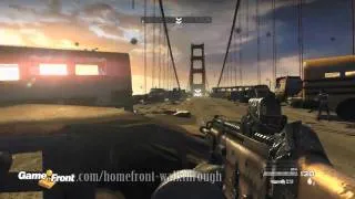 Homefront Walkthrough - PT 24 - Mission 7 - Golden Gate - 3/5