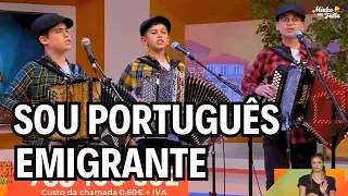 Sou Português Emigrante - MUITO BEM CANTADO POR ESTES 3 Meninos