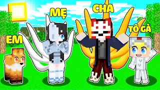 TÔ GÀ EM BÉ ĐƯỢC GIA ĐÌNH HỒ LY 9 ĐUÔI NHẬN NUÔI TRONG MINECRAFT*1 NGÀY SỐNG VỚI CỬU VĨ HỒ