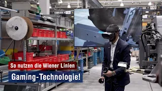 Wiener Linien testen Augmented Reality in der Werkstatt!