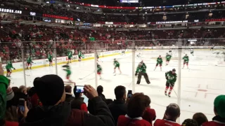 2017 Chicago Blackhawks Warm Up