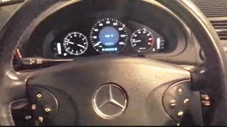 How to set the clock on a 2003 Mercedes Benz E320