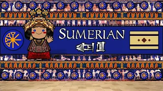 The Sound of the Sumerian language (Numbers, Words & Sample Text)