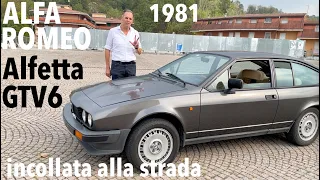 ALFA ROMEO Alfetta GTV6, potenza fuori dagli schemi