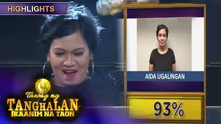 Aida Ugalingan achieves her third victory as a champion | It's Showtime Tawwag Ng Tanghalan