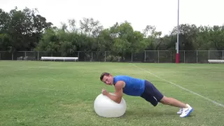 Coach Kozak's Creative Abs Workout - HASfit Exercise Ball Exercises - Stability Ball Workout