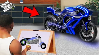 Franklin Using Magical Painting To Search The  Most Fastest God Bike Ever In Gta V