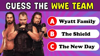 Can YOU Guess All The WWE Tag Teams? Only True FANS Will Know 😃