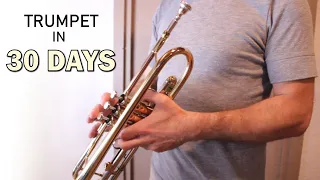 Learn trumpet in 30 days challenge