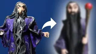 Recreating a Childhood Sculpture 10 Year Challenge | Wizard Polymer Clay Figurine Timelapse Tutorial