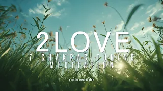 Tuning 2 LOVE Frequency :: Shaman Drum & RAV Relaxing Meditation | Calm Whale