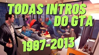 TODAS AS INTROS DA HISTORIA DO GTA (1997-2013) | React