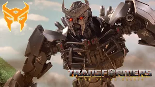 OPTIMUS VS SCOURGE: PERU CHARGE | Transformers: Rise of the Beasts Stop Motion Scene Recreation