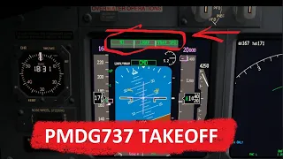 PMDG 737 Takeoff  Tutorial Procedure | You Can Memorize These Steps Easily.