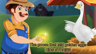 The goose that laid golden eggs | stories for kids | bedtime stories for kids | moral stories