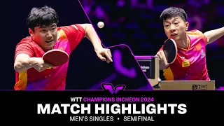 Ma Long vs Liang Jingkun | MS SF | WTT Champions Incheon 2024