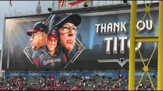 Tribute to Terry “Tito” Francona + Last game win at Progressive Field, Cleveland 2023