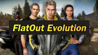 Эволюция серии FlatOut (2004-2018) / FlatOut Series Evolution