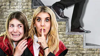 Hide and Seek at Harry Potter House to Find Game Master